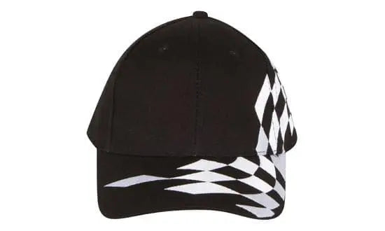 Headwear Chequered Flag Cap X12 - 4224 Metro Workwear.