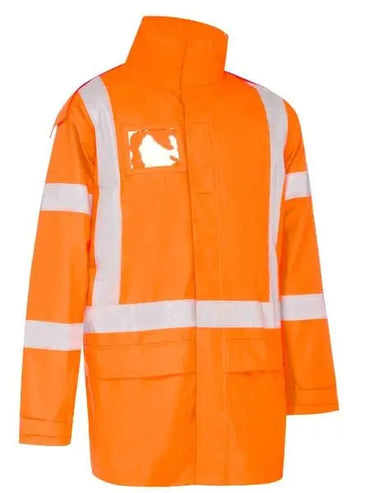 Bisley X Taped Shell Rain Jacket BJ6968XT Metro Workwear.
