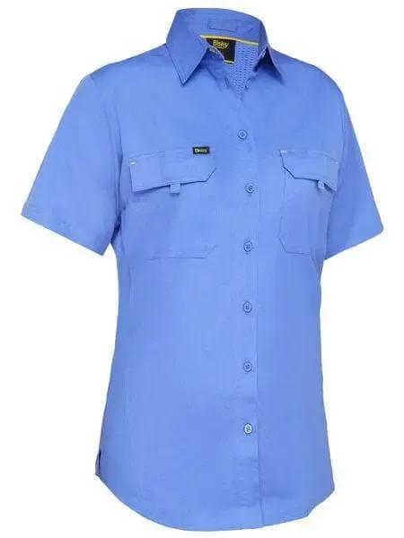 Bisley Short Sleeve Women's Airflow Ripstop Shirt BL1414