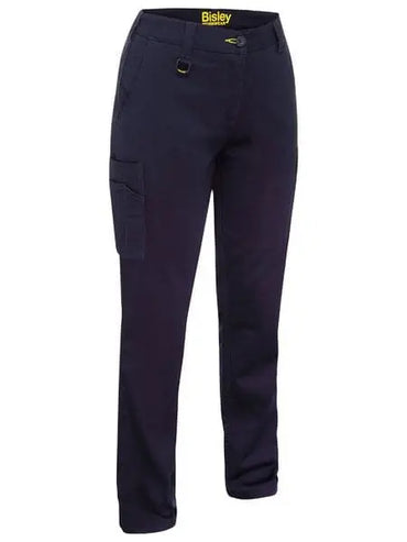Bisley Women's Stretch Cotton Cargo Pants BPLC6008 Metro Workwear.