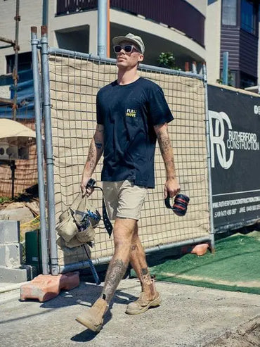 Bisley Flx & Move™ Cotton Tee BKT065 Metro Workwear.