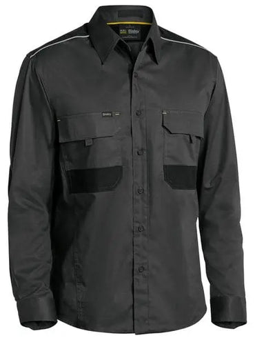 Bisley Workwear Flex & Move™ Mechanical Stretch Shirt Long Sleeve BS6133 Metro Workwear.