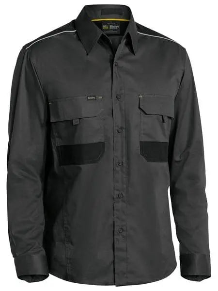Bisley Workwear Flex & Move™ Mechanical Stretch Shirt Long Sleeve BS6133 Metro Workwear.