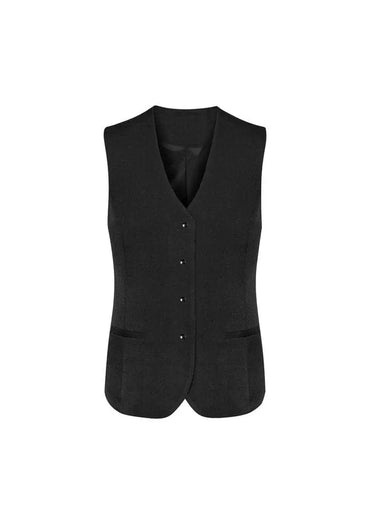 Biz Corporates Womens Longline Vest 50112 Metro Workwear.