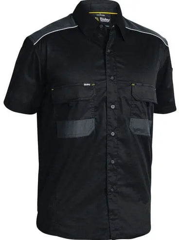 Bisley Workwear Flex & Move™ Mechanical Stretch Shirt Short Sleeve BS1133 Metro Workwear.