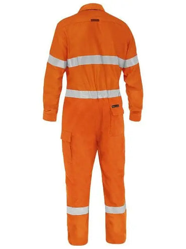 Bisley Apex 185 Taped Hi Vis FR Ripstop Coverall BC8478T Metro Workwear.