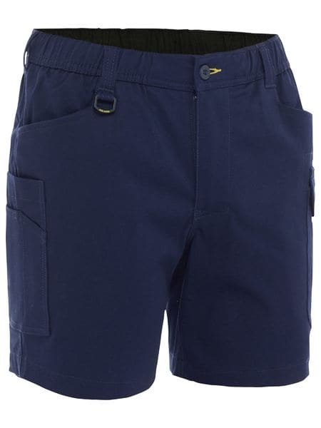 Bisley Stretch Cotton Elastic Waist Short BSHC1018 Metro Workwear.