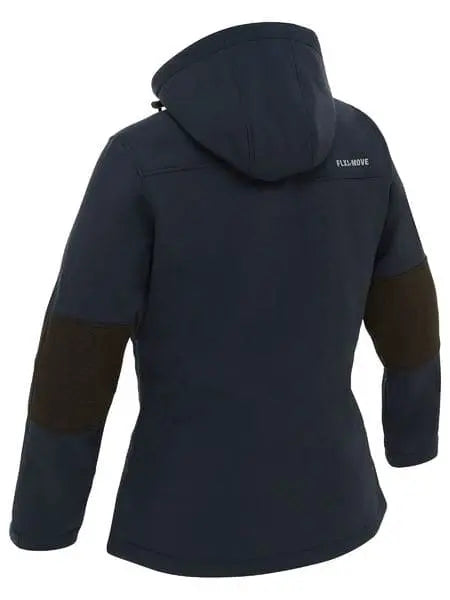 Bisley Flex & Move Women's Hooded Soft Shell Jacket BJL6570 Metro Workwear.