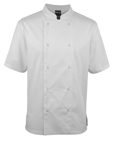 JB'S Short Sleeve Snap Button Chef's Jacket 5CJS Metro Workwear.