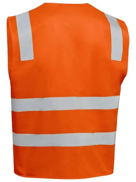 Bisley Taped Hi Vis Safety Vest BV0341T Metro Workwear.