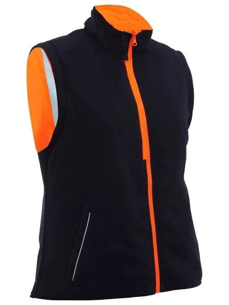 Bisley Taped Women's Hi Vis 5 in 1 Rain Jacket BKL6975 Metro Workwear.