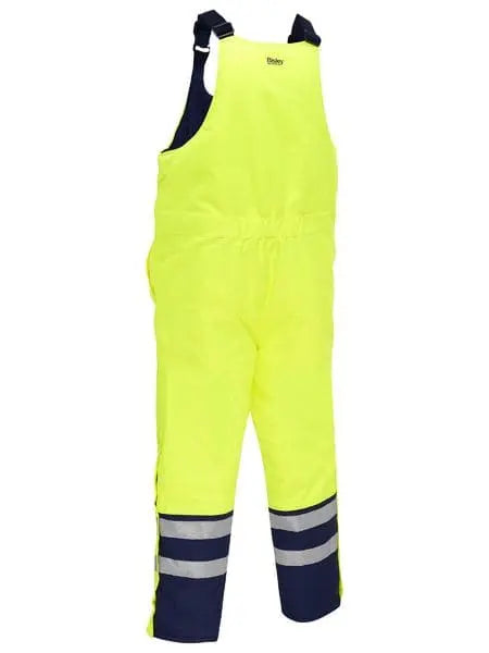 Bisley Workwear Taped Hi Vis Freezer Bib & Brace Coverall BAB6452T Metro Workwear.