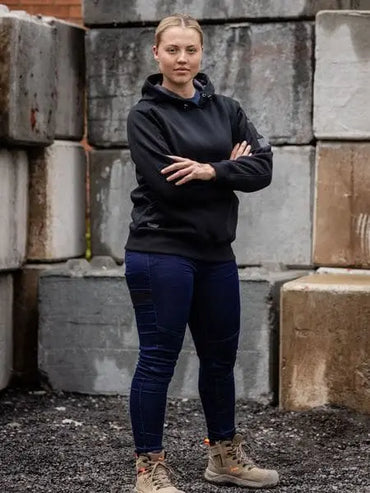 Bisley Women's Work Fleece Hoodie BKL6724 Metro Workwear.