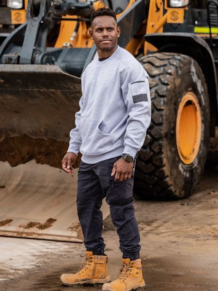 Bisley Workwear Work Fleece Crew Jumper BK6723 Metro Workwear.