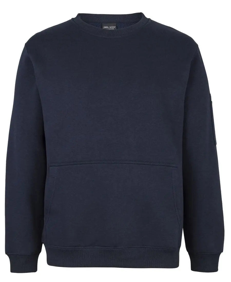 Jb's Premium Trade Crew Neck Fleece 6CCF Metro Workwear.