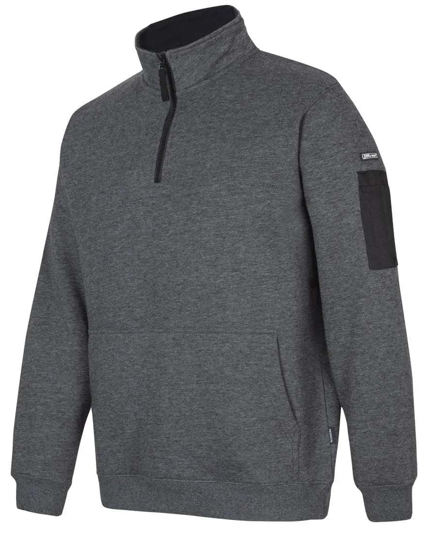 Jb's Premium Trade 1/2 Zip Fleece 6CHF Metro Workwear.