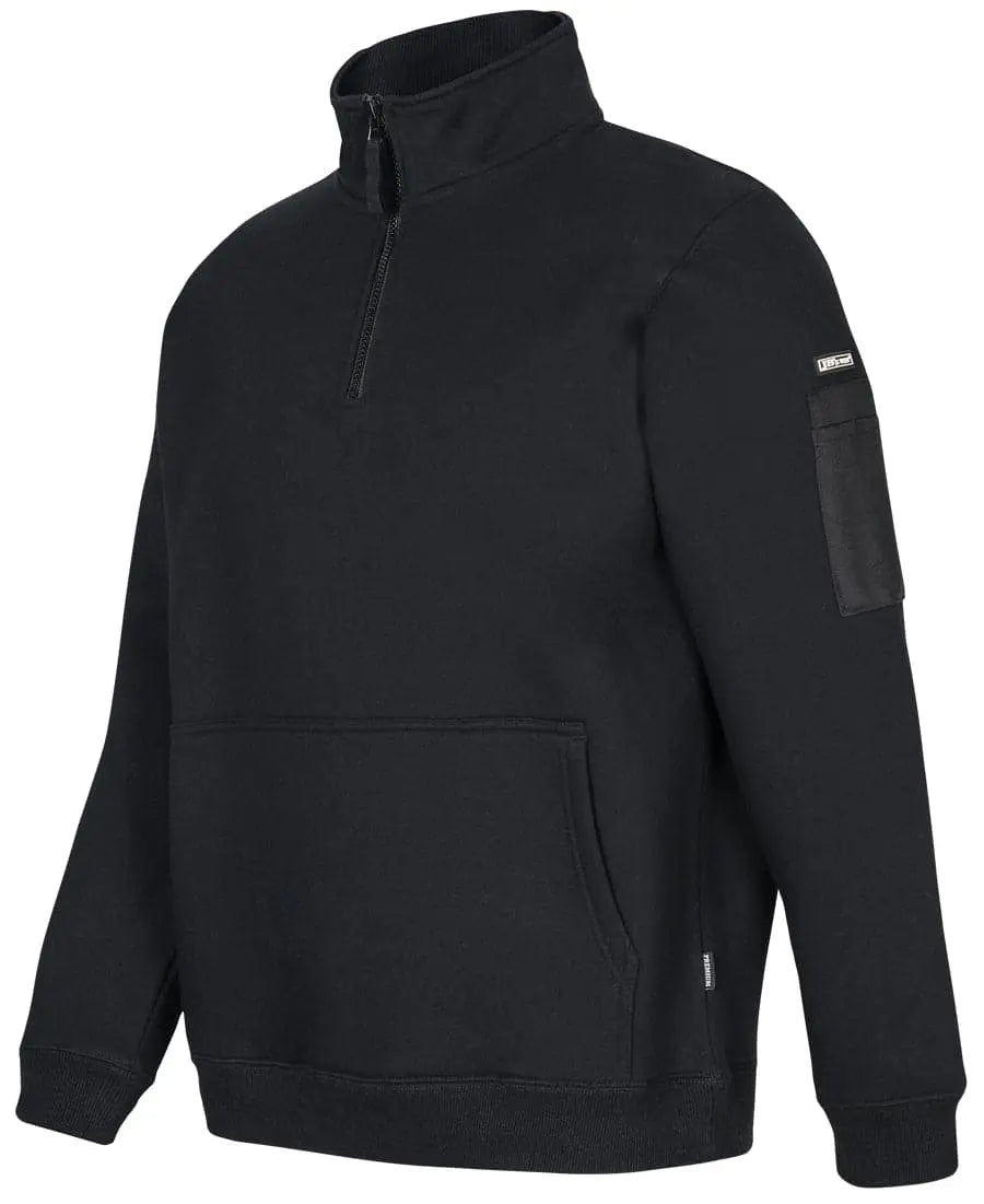 Jb's Premium Trade 1/2 Zip Fleece 6CHF Metro Workwear.