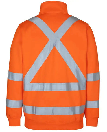 Jb's NSW QLD Rail X Back Half Zip Fleece 6DAQF Jb's Wear