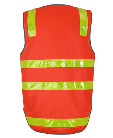 Jbs Vic Road Day Night Safety Vest 6DVRV Metro Workwear.