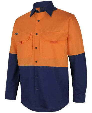 Hi-Vis Ripstop Long Sleeve Fishing Shirt 6HNRL