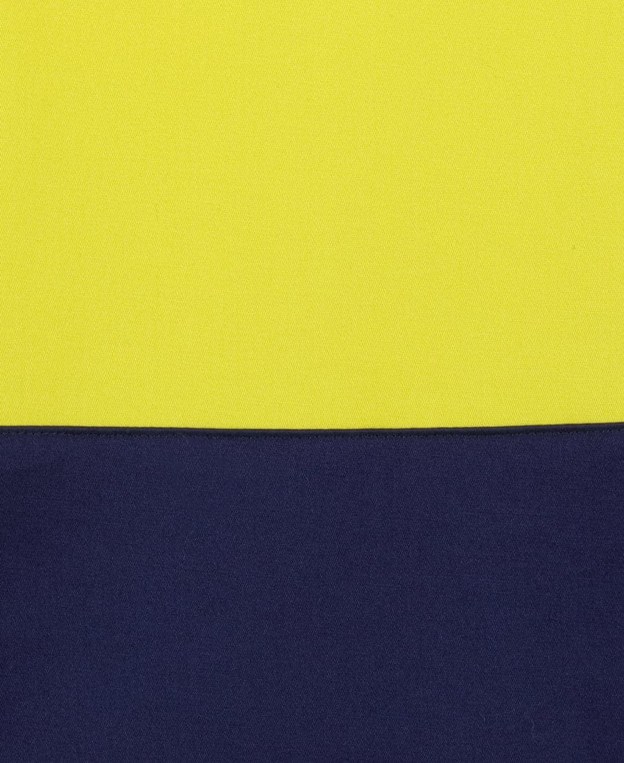 Hi Vis Long Sleeve Stretch Work Shirt 6HSWL