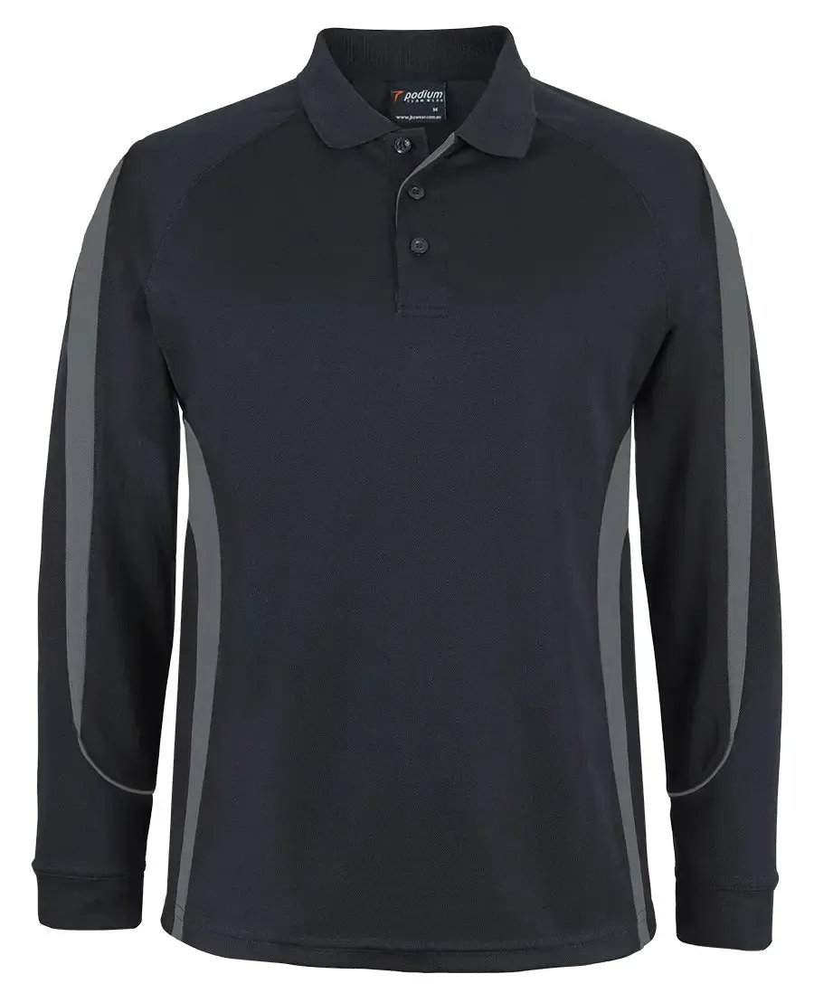 Jb's Bell Long Sleeve Polo Shirt 7BELL