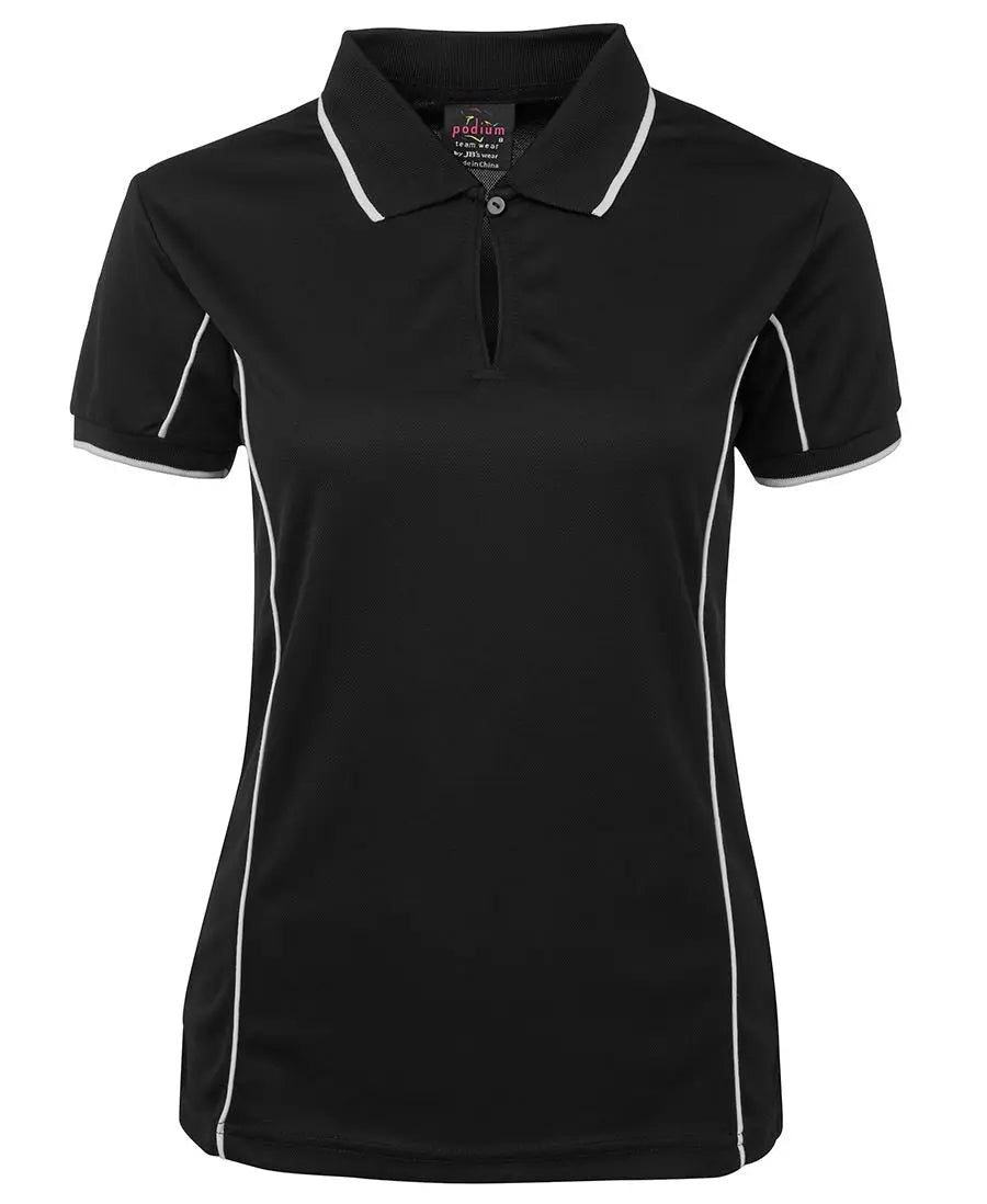 JB'S Podium Women’s Piping Work Polo Shirt 7LPI Metro Workwear