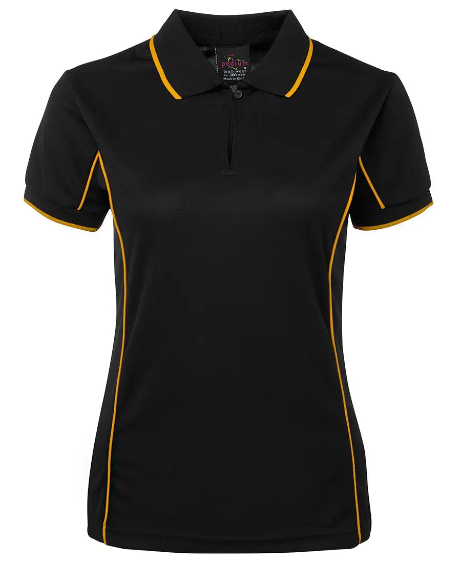 JB'S Podium Women’s Piping Work Polo Shirt 7LPI Metro Workwear