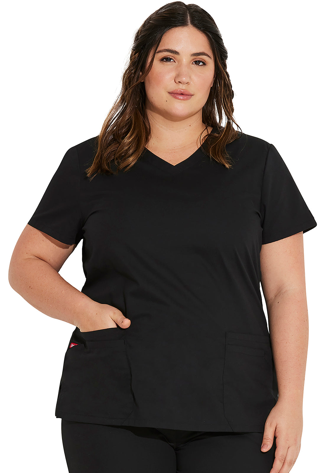 Dickies EDS Signature Women's V-Neck Scrub Top 85906 Metro Workwear.