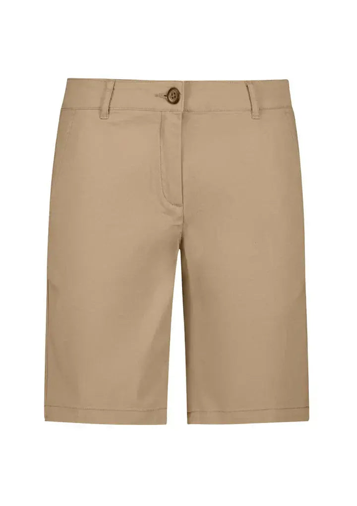 Biz Collection Women’s Lawson Chino Shorts BS021L Metro Workwear.