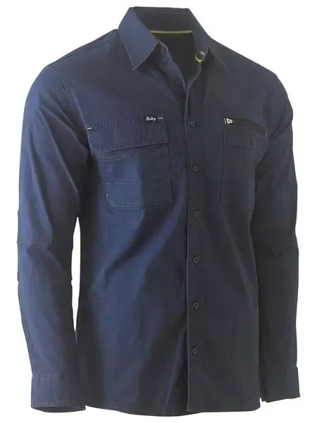 Bisley Workwear Flex & Move™ Utility Shirt Long Sleeve BS6144