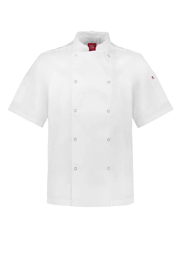 Biz Collection Zest Mens S/S Chef Jacket - CH232MS Metro Workwear.