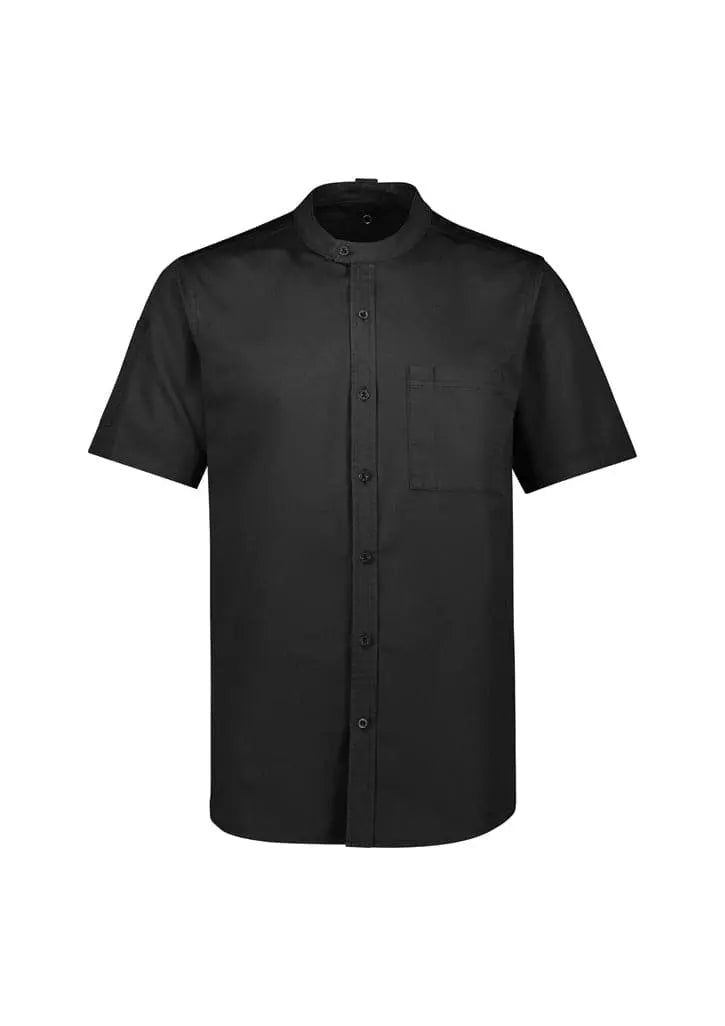 Biz Collection Men's Salsa Short Sleeve Chef Shirt CH329MS Metro Workwear.