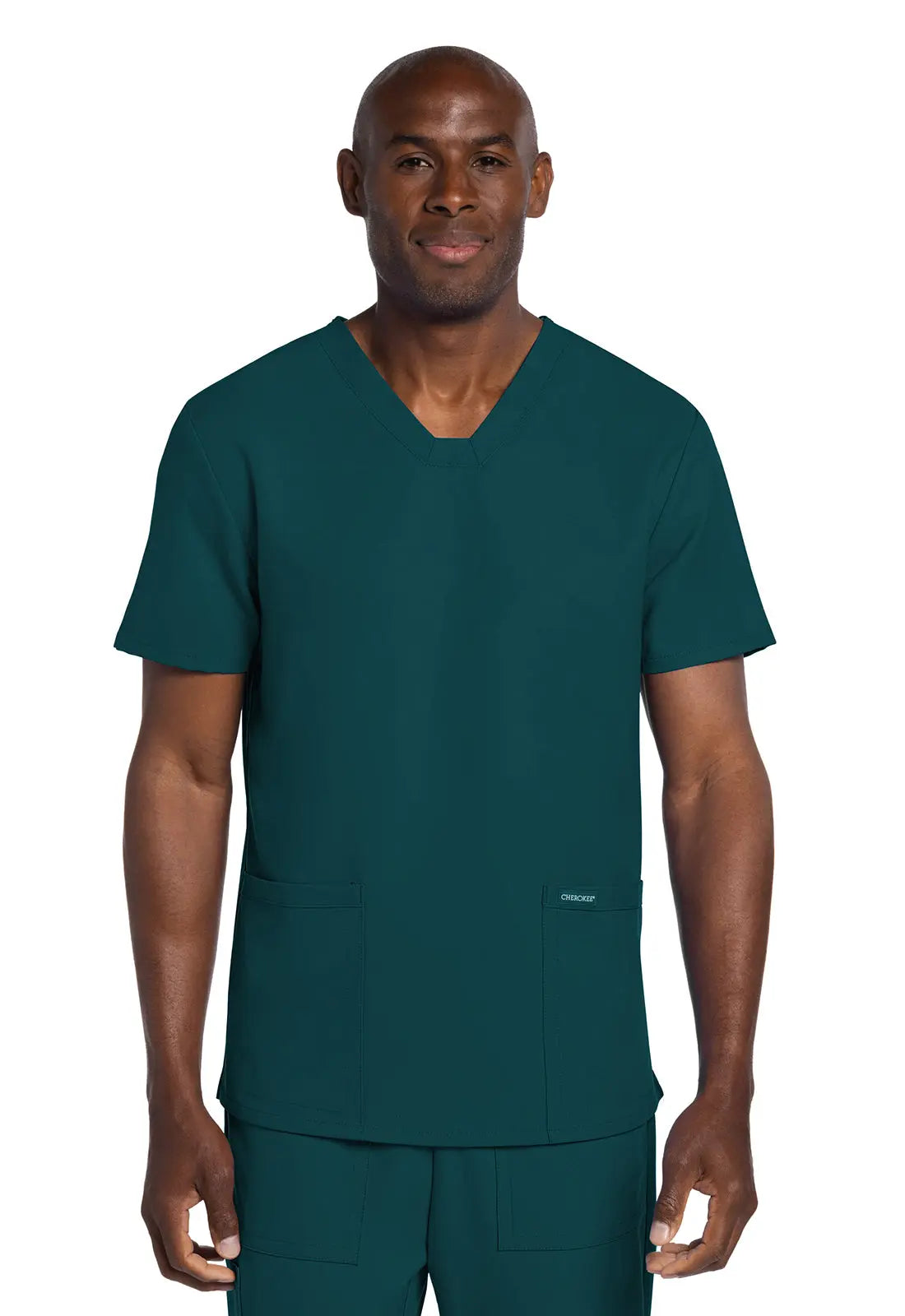 Cherokee Ultra Men's Elevation 2 Pocket Scrub Top CK784A  Simply Scrubs Australia