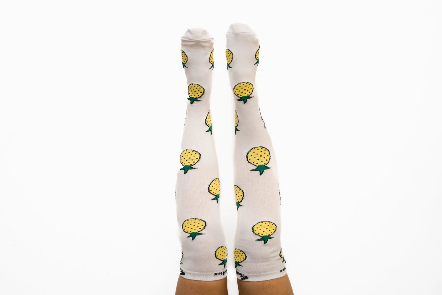 Softies Women's Fashion Pineapples Nursing Socks PIS01 Metro Workwear.