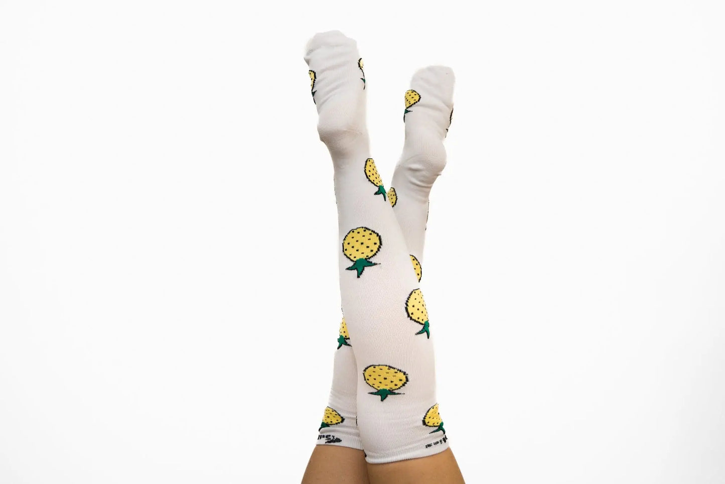 Softies Women's Fashion Pineapples Nursing Socks PIS01 Metro Workwear.