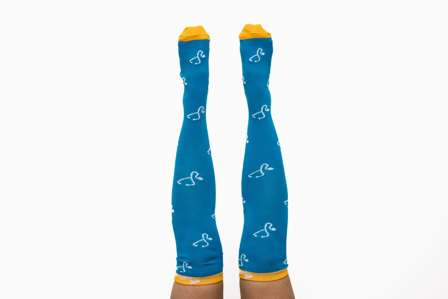 Softies Women's Fashion Stethoscopes Nursing Socks STETS01 Metro Workwear.