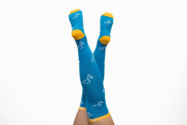 Softies Women's Fashion Stethoscopes Nursing Socks STETS01 Metro Workwear.