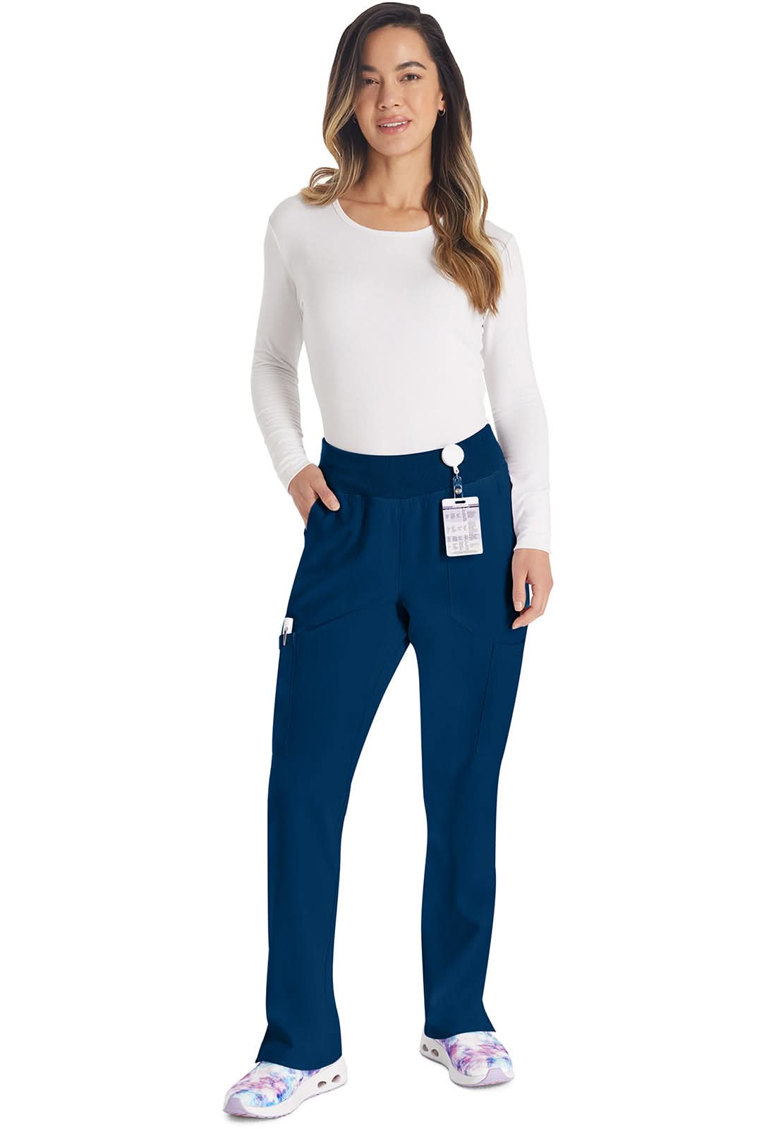 Dickies EDS Essentials Women's Cargo Scrub Pant DK005 Metro Workwear.