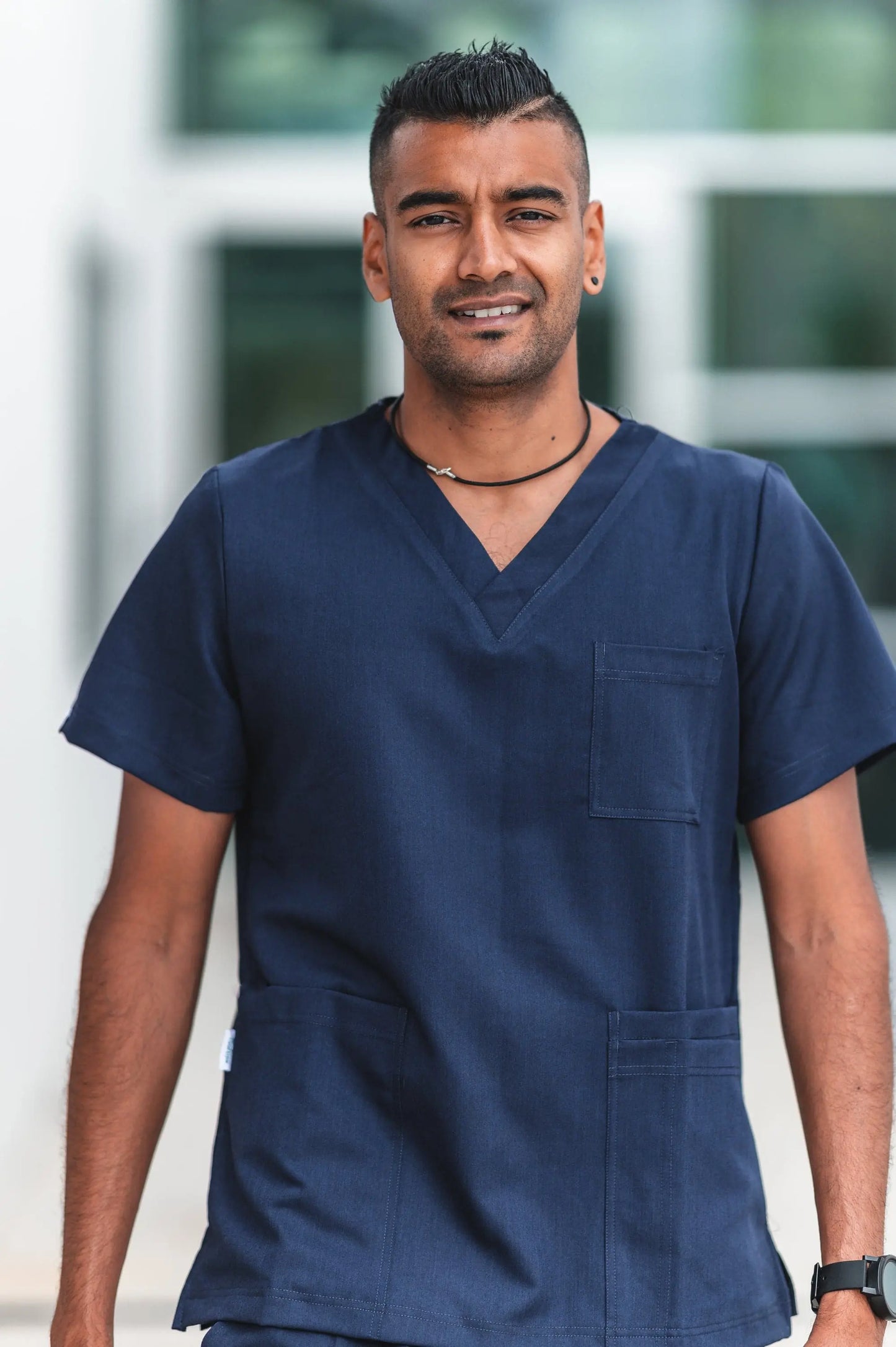 Softies Chelsea Unisex Premium V-Neck Scrub Top CHELT01 Metro Workwear.