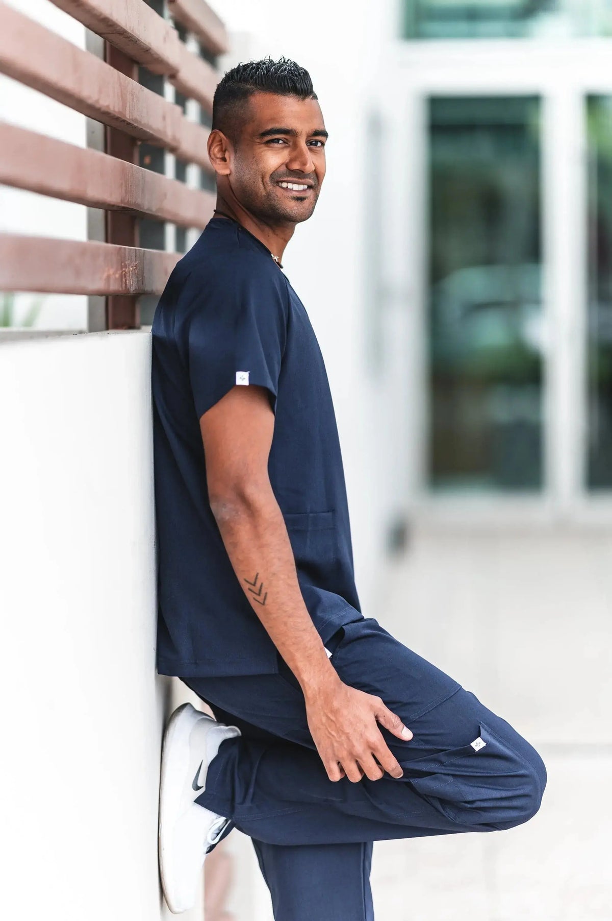 Softies Chelsea Unisex Premium Cargo Scrub Pants CHELP01 in Kings Navy