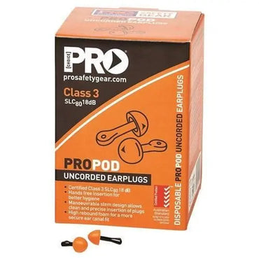 Pro Choice Propod Uncorded Ear Pods (Box Of 50prs) - EPODU Metro Workwear.