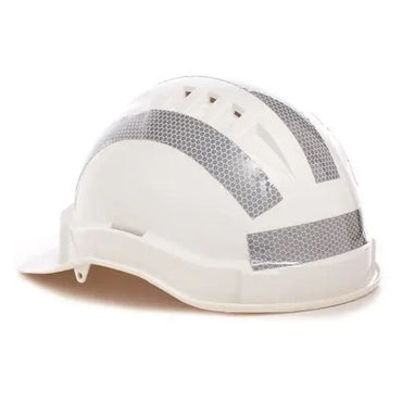 Pro Choice Hard Hat Reflective Tape - Curved (10 Per Sheet) - HHRTC Metro Workwear.