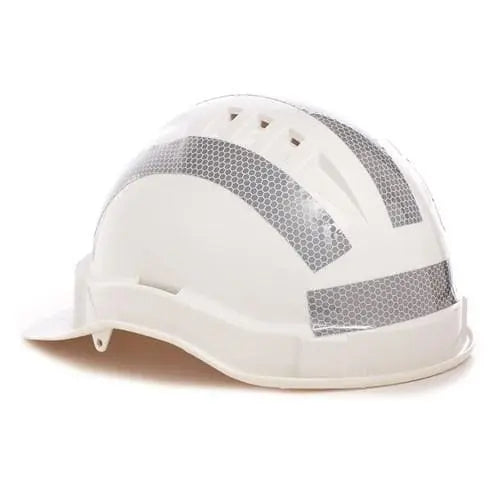Pro Choice Hard Hat Reflective Tape - Straight (10 Per Sheet) - HHRTS Metro Workwear.