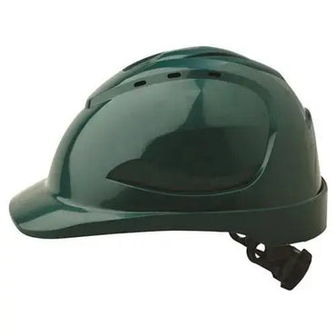 Pro Choice Hard Hat (V9) - Vented, 6 Point Ratchet Harness  - HHV9R PPE Pro Choice GREEN