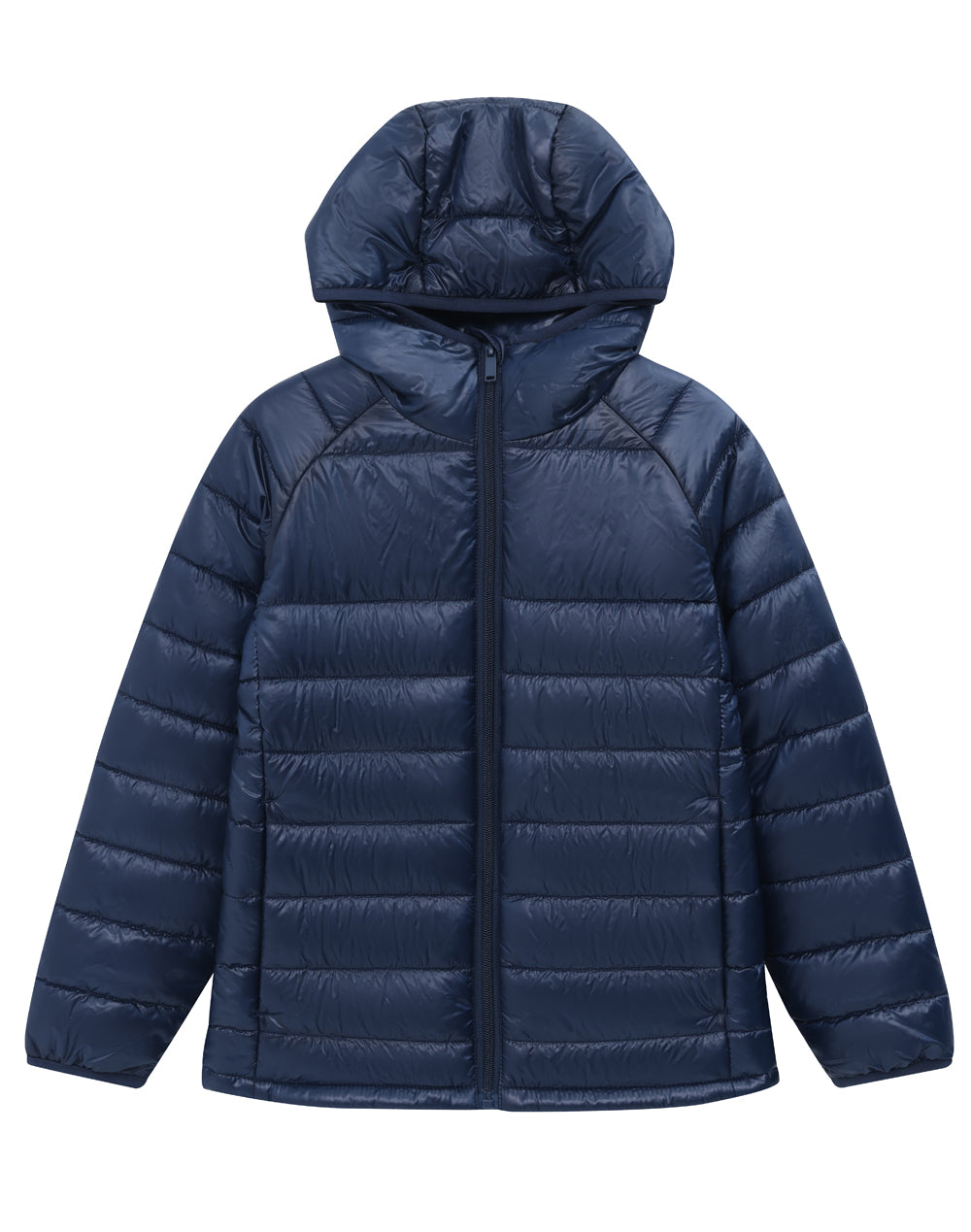 Winning Spirit Kids Sustainable Lightweight Hooded Puffer Jacket JK67K
