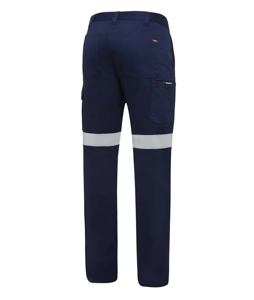 KingGee Men's Basic Reflective Cargo Drill Pants K53015 Metro Workwear