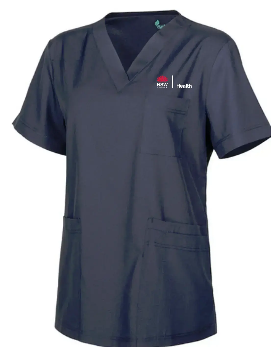 NSW Health Unisex Scrub Top NSWOT01 Simply Scrubs Australia