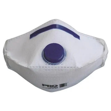 Pro Choice Horizontal Flat Fold Respirator P2, With Valve - PC2122 Metro Workwear.