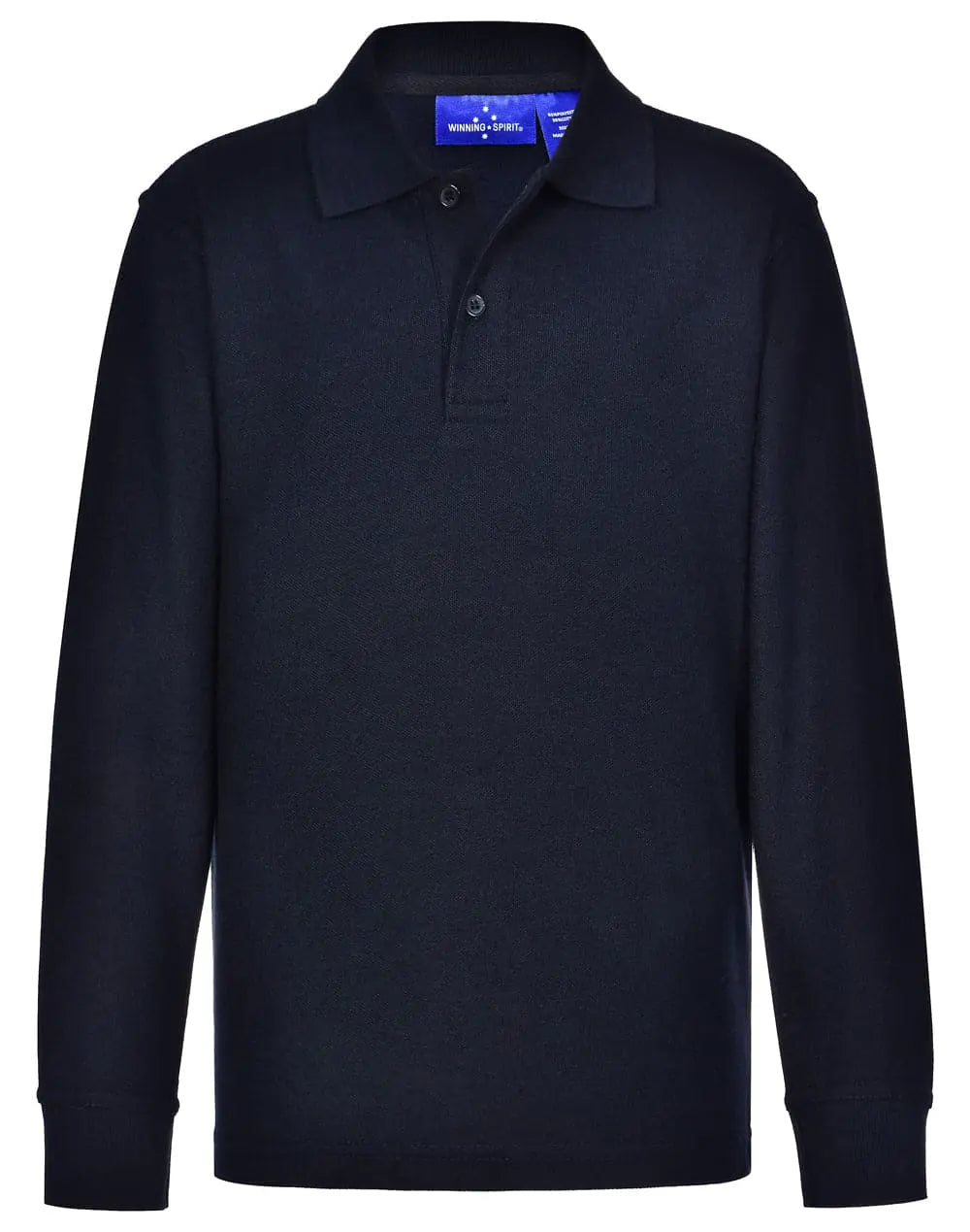 Kids Poly/Cotton Pique Long Sleeve Polo PS12K Metro Workwear.